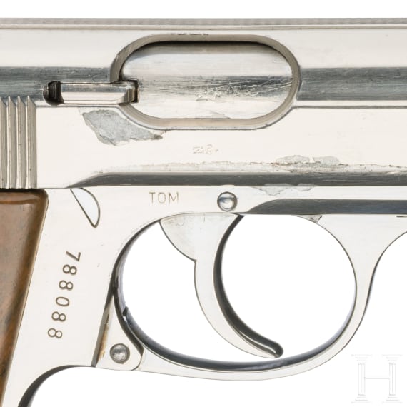 Walther (Zella-Mehlis) Mod. PPK, vernickelt