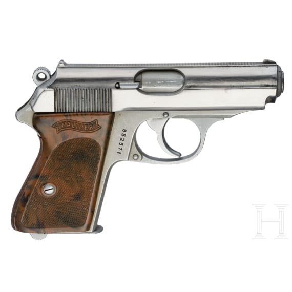 Walther (Zella-Mehlis) Mod. PPK, Duralgriffst&uuml;ck, verchromt