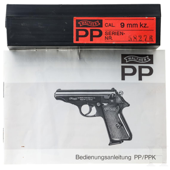 Walther (Ulm) Mod. PP, Cal. 9mmBrowningK