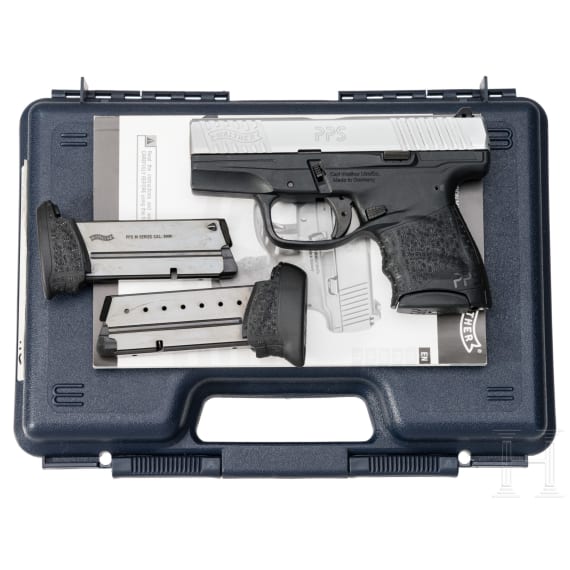 Walther Mod. PPS M2 ("Polizeipistole Schmal"), im Koffer