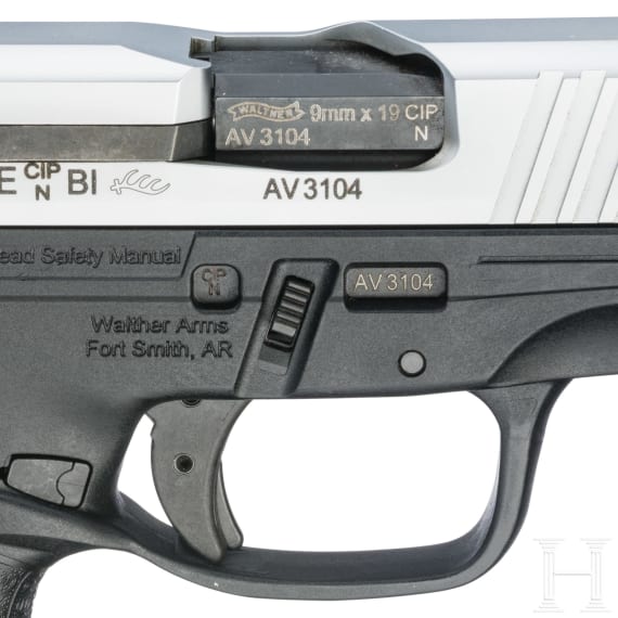 Walther Mod. PPS M2 ("Polizeipistole Schmal"), im Koffer