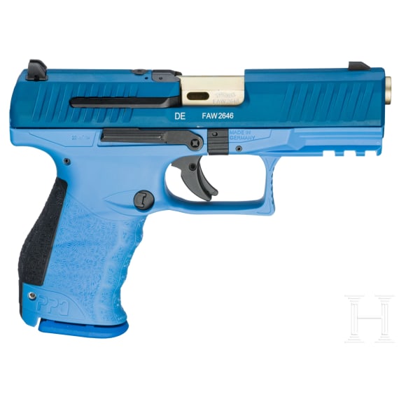 Walther Mod. PPQ &bdquo;Bluegun", in Koffer