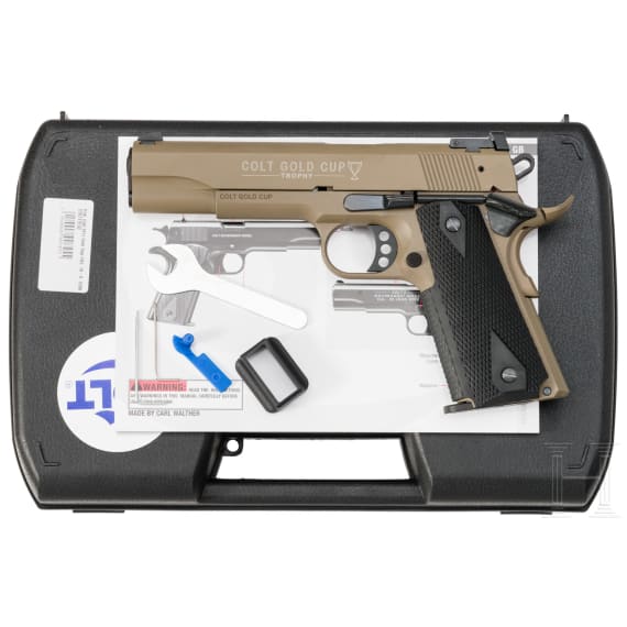 Walther Mod. Colt Gold Cup, im Koffer