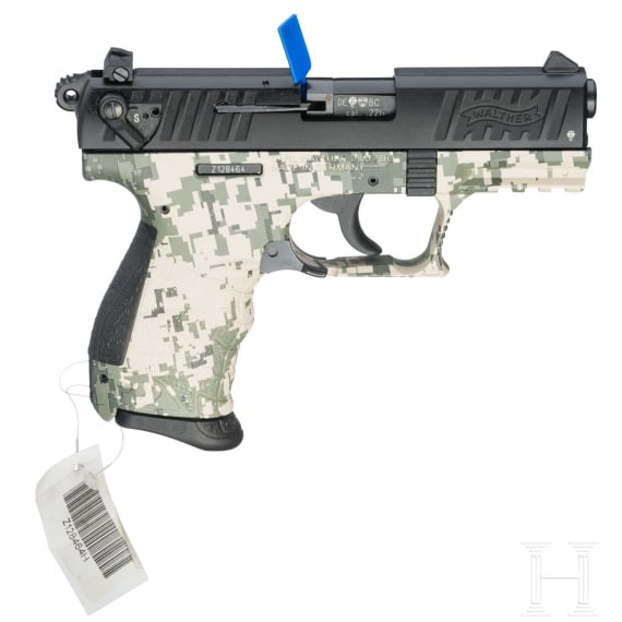 Walther Mod. P22Q Digital Camo, im Koffer