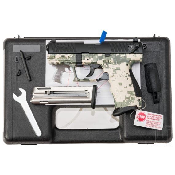 Walther Mod. P22Q Digital Camo, im Koffer