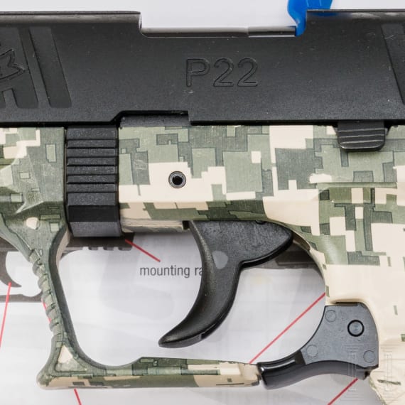 Walther Mod. P22Q Digital Camo, im Koffer
