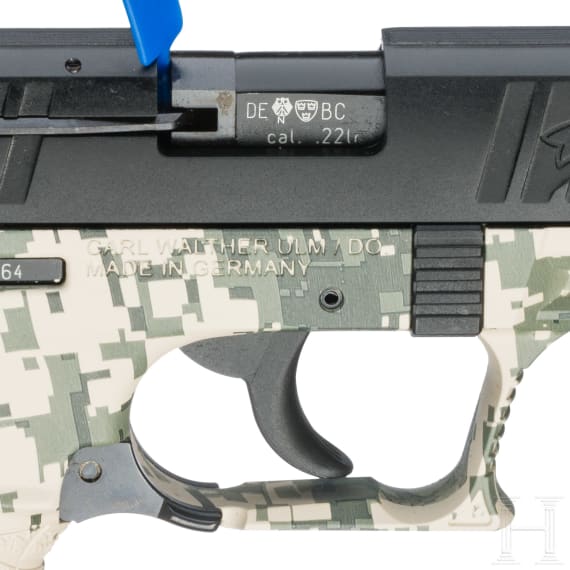 Walther Mod. P22Q Digital Camo, im Koffer