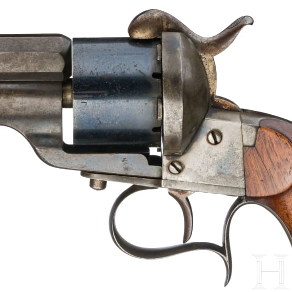 Lefaucheux Stiftfeuerrevolver, Paris