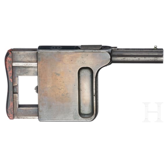 A Manufrance Gaulois No. 1 palm pistol