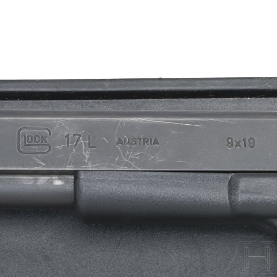 Glock Mod. 17 L (4 mm M 20) Einzellader-Repetier-Pistole
