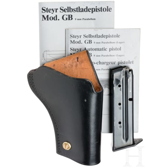 Steyr Mod. GB, mit Holster