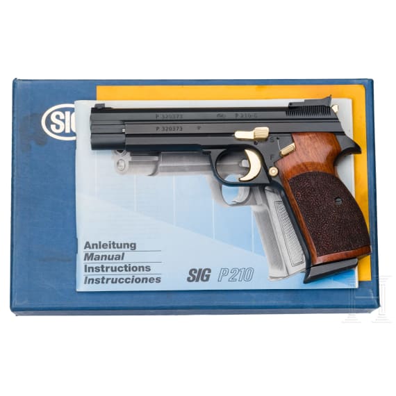SIG P210-6, im Karton