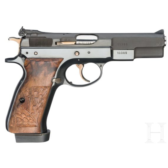 A CZ Mod. 75 with target sights