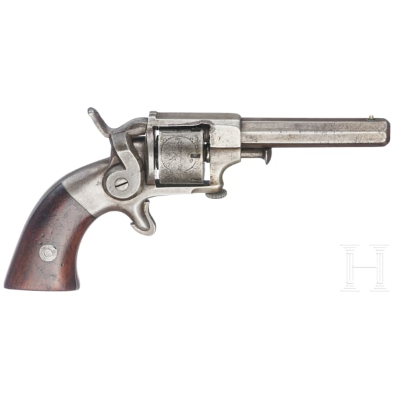 An Allen & Wheelock Mod. Sidehammer Seven Shooter