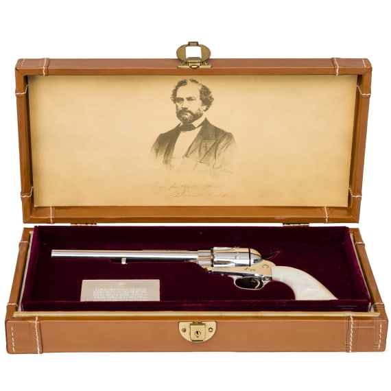 Colt SAA Frontier Six Shooter Peacemaker Centennial, im Lederkoffer
