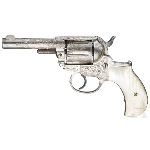 Colt Mod. 1877 Thunderer, mit Holster