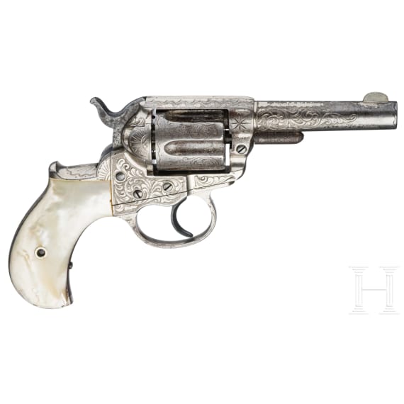 Colt Mod. 1877 Thunderer, mit Holster