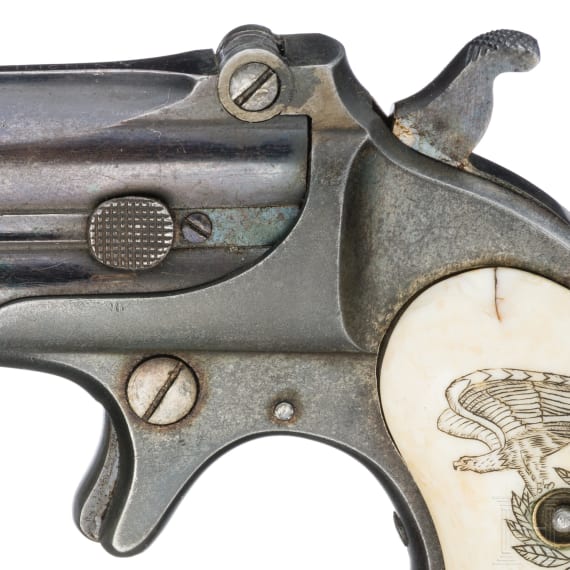 A Remington-Elliot Over/Under "Double Barrel Repeater"