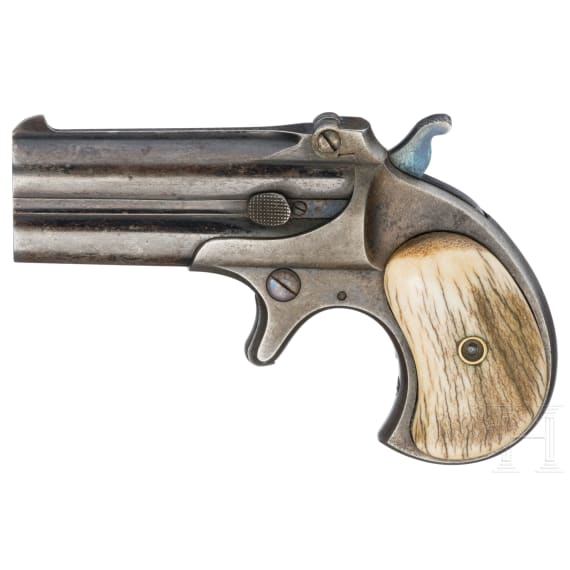 A Remington-Elliot Over/Under "Double Barrel Repeater"
