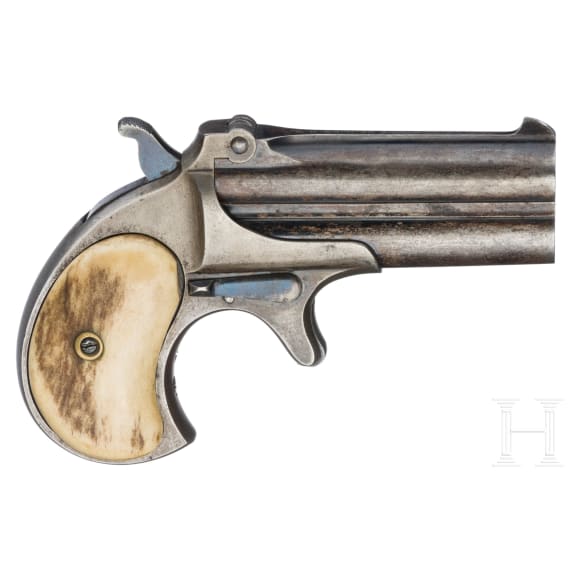A Remington-Elliot Over/Under "Double Barrel Repeater"