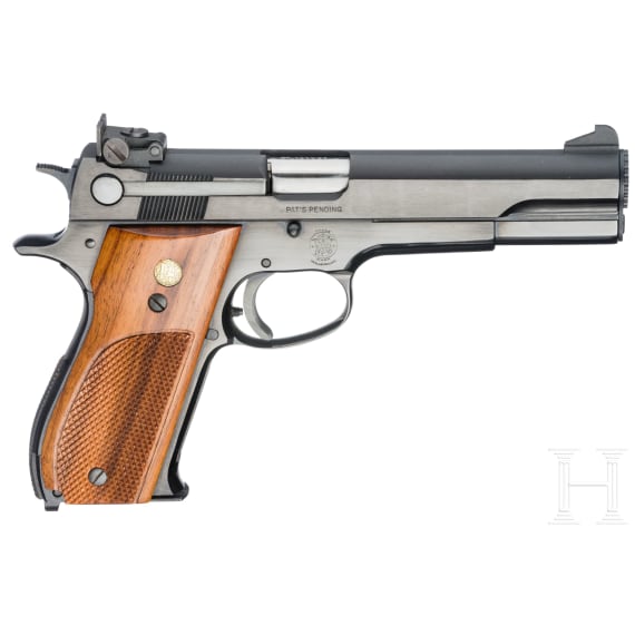 Smith & Wesson Mod. 52-1, "The .38 Master Single Action", im Karton