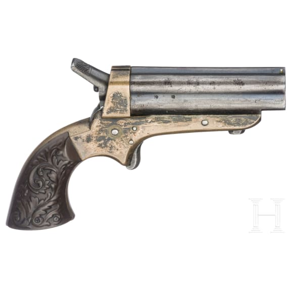 A Tipping & Lawden Mod. Derringer Pepperbox