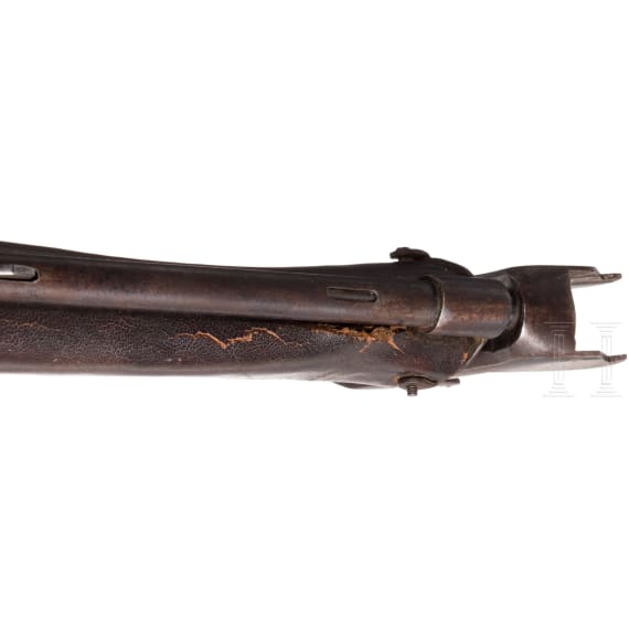 An "Ideal" shoulder stock with matching grips