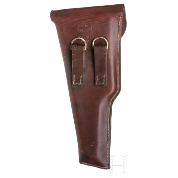 FN Mod. 35 Capitan, mit Anschlagbrett und Holster, 1939
