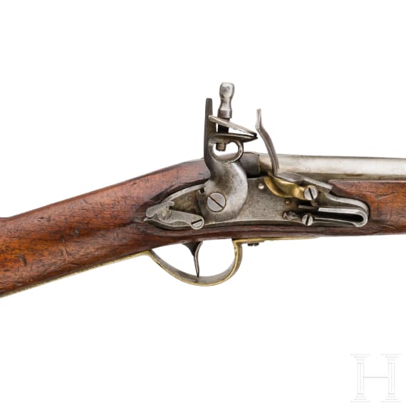 An AUSTRIAN Hussar's flintlock carbine M1798