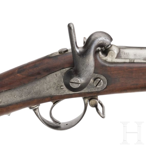 Shortened infantry rifle M 1842 T, Mutzig