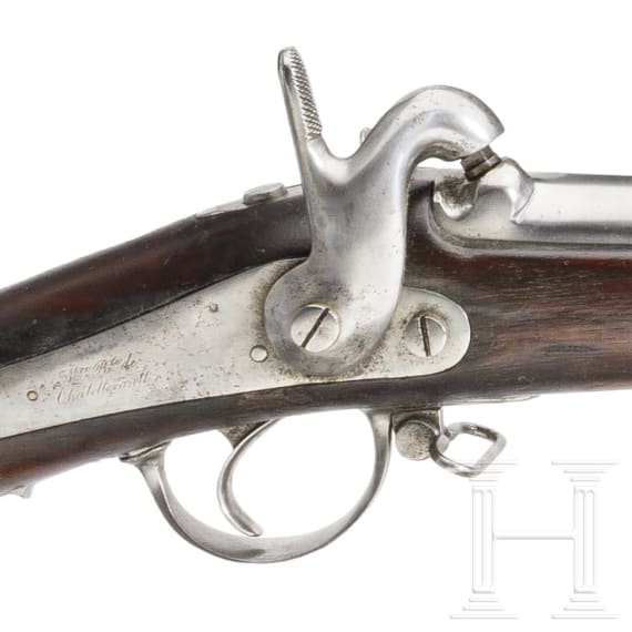 An infantry rifle M 1853 T, Ch&acirc;tellerault