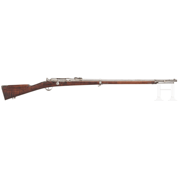 A Chassepot infantry needle-fire rifle M 1866, Ch&acirc;tellerault