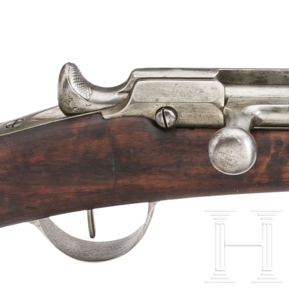 A Chassepot infantry needle-fire rifle M 1866, Ch&acirc;tellerault