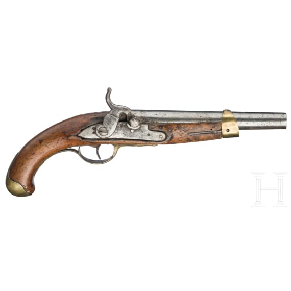 Zwei Ordonnanzpistolen, um 1820