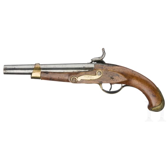 Zwei Ordonnanzpistolen, um 1820