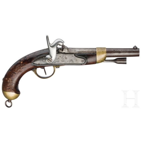 A cavalry pistol M 1822 T bis Neuf, Tulle