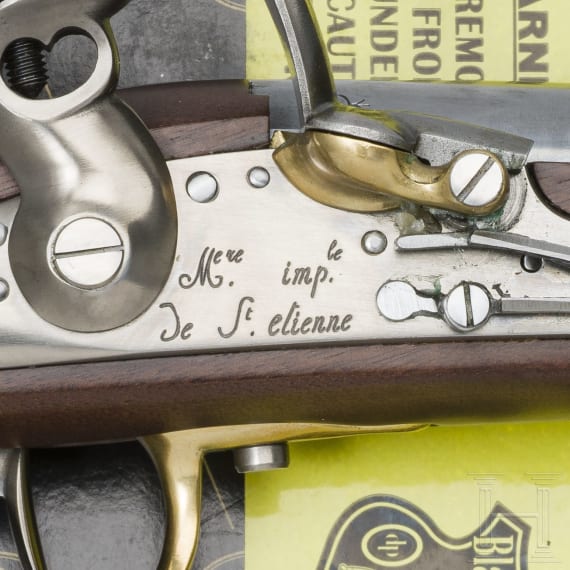 An Italian Replica of an M an 9 flintlock pistol, Pedersoli, circa 2000