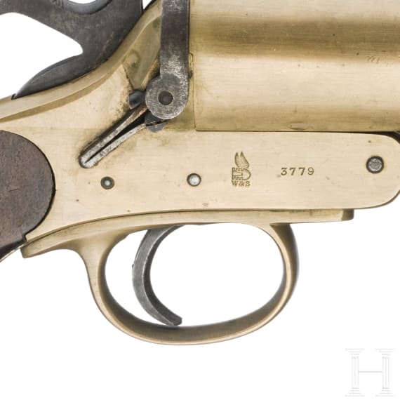 A Webley & Scott Mk III Flare Gun