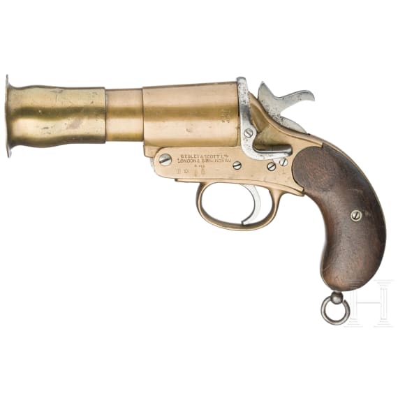 A Webley & Scott Nr. 1 Mk. III* Flare gun