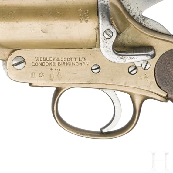 A Webley & Scott Nr. 1 Mk. III* Flare gun