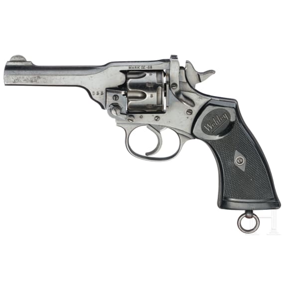 A Webley Mod. Mark IV revolver
