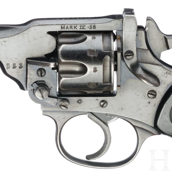 A Webley Mod. Mark IV revolver