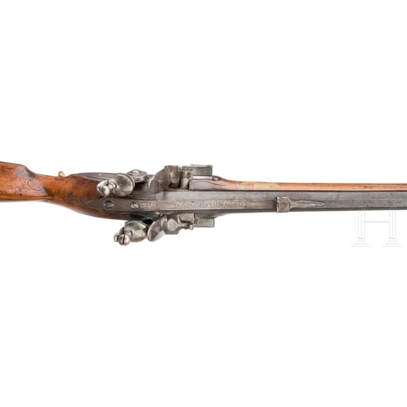 An over-and-under M1768 carbine by Fr&uuml;wirth in Vienna