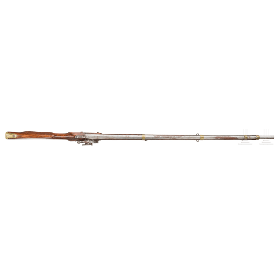 A cadet rifle, Augustin system, mid-19th century