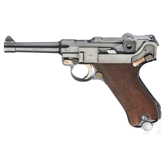 Parabellum Mauser 1940, Commercial, mit Tasche, Schweden-Kontrakt