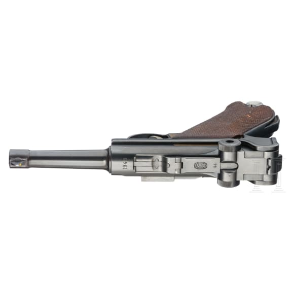 Parabellum Mauser 1940, Commercial, mit Tasche, Schweden-Kontrakt