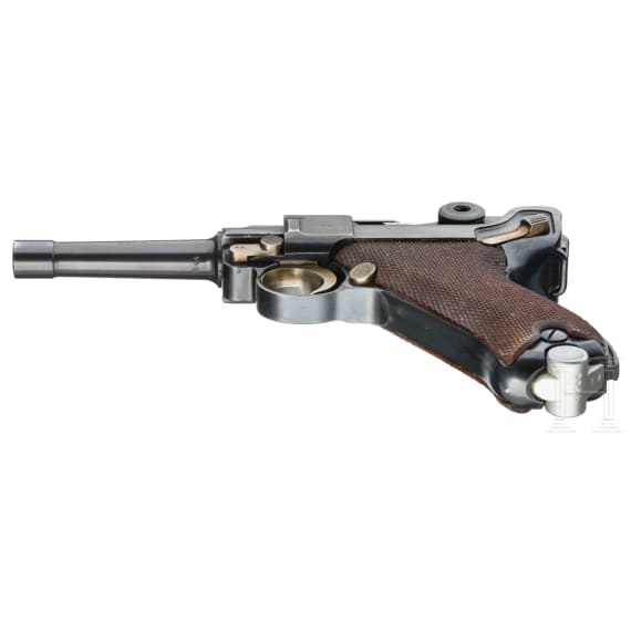 Parabellum Mauser 1940, Commercial, mit Tasche, Schweden-Kontrakt