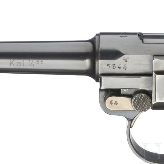 Parabellum Mauser 1940, Commercial, mit Tasche, Schweden-Kontrakt
