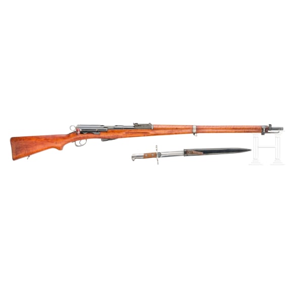 A infantry rifle, M 1911, with bayonet