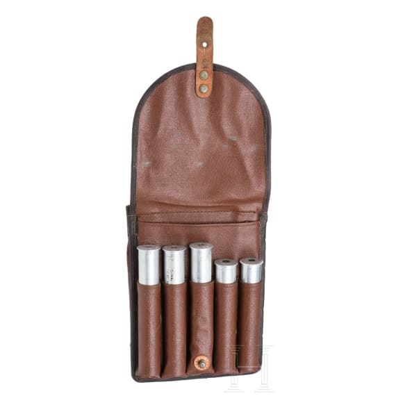 A CZ Uhersky Brod Mod. she 1944/67 flare gun, with holster